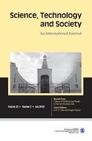 Science, Technology and Society An International Journal July 2018 Cover Image
